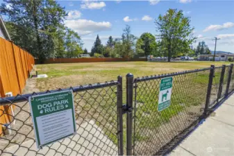 Fenced Dog Park