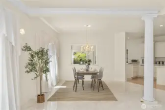 Formal dining room