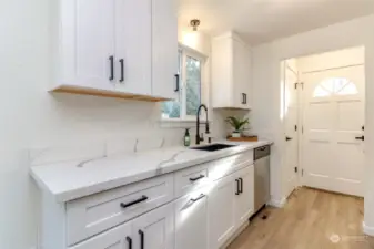 fully remodeled kitchen