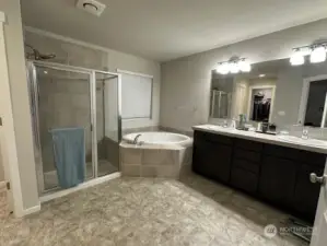 Master bathroom