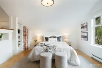 Lots of Natural Light in Primary Bedroom