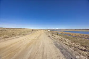 Excellent County Maintained Road