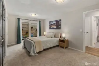 Primary Bedroom has its own private outside area!
