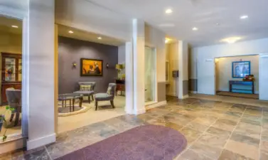 Inviting Lobby Entrance