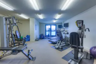 Work out room for Residents