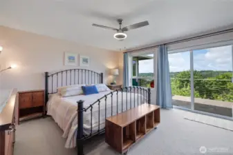 Primary bedroom on the main floor