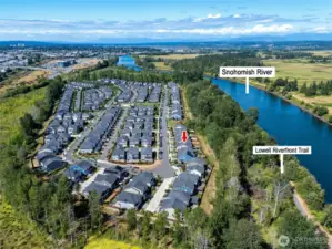 The community is not in a floodplain.