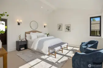 Primary suite with incredible views of Rich Passage