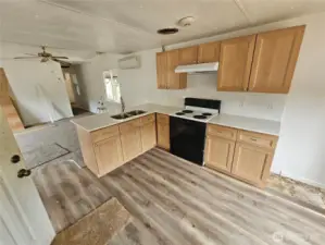 Newly updated kitchen