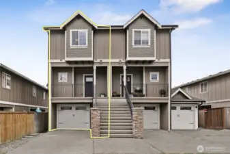 Zero Lot Line Home, NO HOA