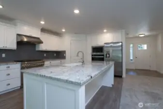 Previously built home Kitchen finish options