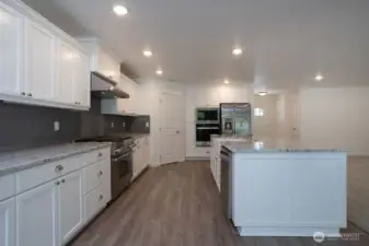 Previously built home Kitchen finish options