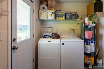 109 Laundry room off garage