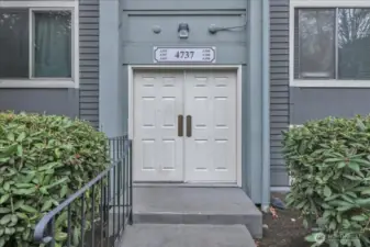 Sammamish Bluffs on 9.37 acres! A, building is on East end of complex. All one bedrooms. Pet friendly with walking trails and lots of open areas.