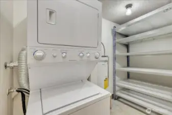 Laundry room with lots of storage!