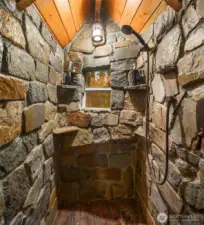 stone shower surround