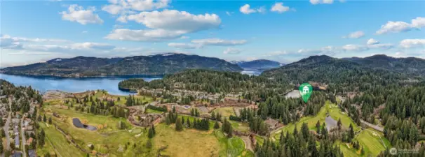 Sudden Valley overview - this unit has quick and easy access to all amenities