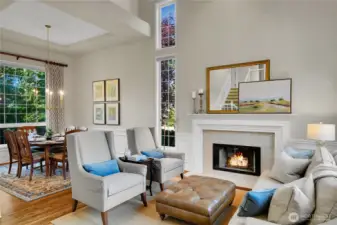 Dining Room conveniently connected to Living Room.