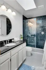 Beautiful Updated 3/4 Bathroom with quality features