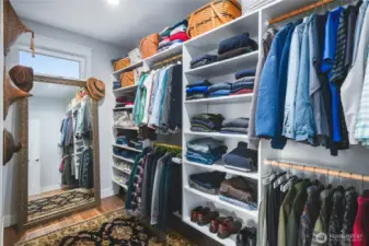 Primary Closet