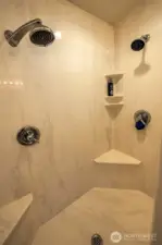 Large shower