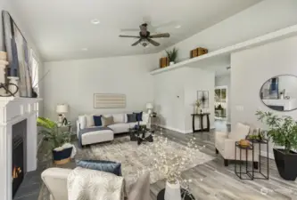 Alternate view of living room