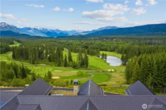 View from the Tumble Creek Golf House