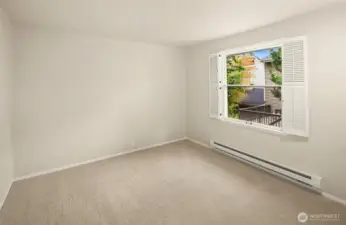 Second bedroom, located upstairs.