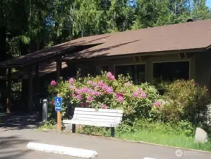 Clubhouse entrance