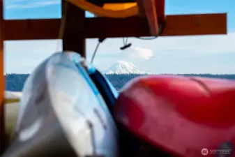 Kayaks on boat ramp storage (annual rent)