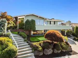 Welcome home! Beautiful, mature landscaping. Fresh exterior paint.