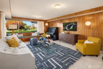 Family room downstairs.