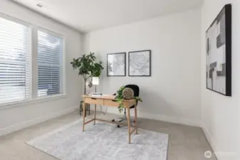 Main floor office or MIL suite.