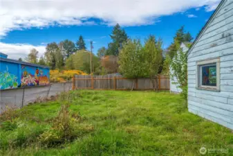 More from the back of the house