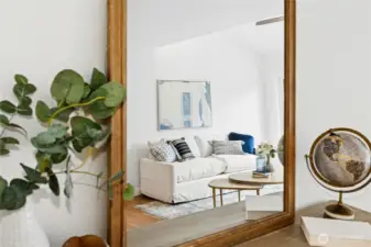 The interior has been freshly painted and has new carpet throughout.