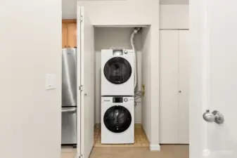 FULL SIZE washer and dryer