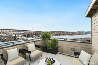 VIEWS! *this photo is virtually staged*