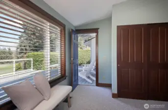 primary access to deck