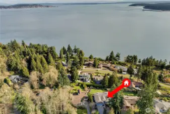 Kala Point is located about 15 minutes south of downtown Port Townsend.