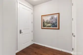 Open and bright entryway.