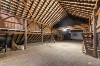 Upper barn loft