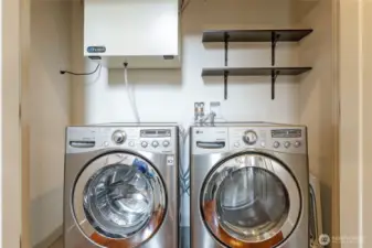 2nd floor - laundry closet