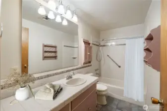 Main floor bathroom
