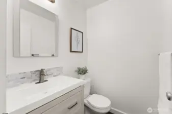 1/2 Bath on Main