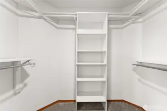 Primary Walk In Closet