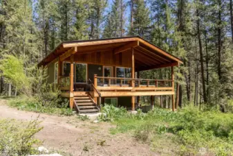 A little cabin in the woods could be your home base for adventures with great access to public land right out your door.