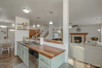 Enjoy the open-concept design, where the kitchen seamlessly flows into the living room—perfect for everyday living and entertaining!
