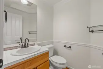 Powder Bath on Main with Updated faucet and trimwork