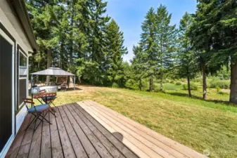 Back deck