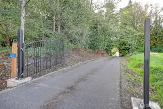 Gated and Paved Driveway to your Country Estate~